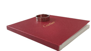 Cartier Classic Love Ring Size 55/7.25 White Gold