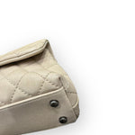 将图片加载到图库查看器，Chanel Coco Handle Small Light Beige Caviar Ruthenium Hardware
