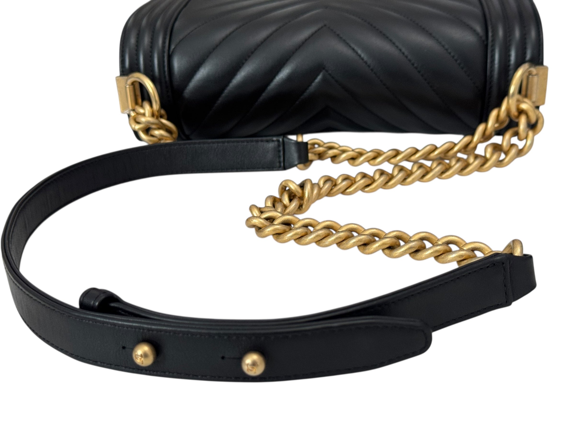 Chanel Leboy Old Medium Black Calfskin Gold-tone Hardware