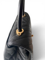 Load image into Gallery viewer, Chanel Coco Handle Mini, Black Caviar Leather Gold-tone Hardware
