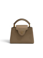 Load image into Gallery viewer, Louis Vuitton LV Capucine BB Etoupe Gold-tone Hardware
