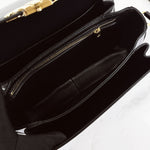 将图片加载到图库查看器，Celine Triomphe Classique Black Gold-tone Hardware
