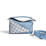 Load image into Gallery viewer, Loewe Puzzle Bag Medium, Sky Blue Calfskin
