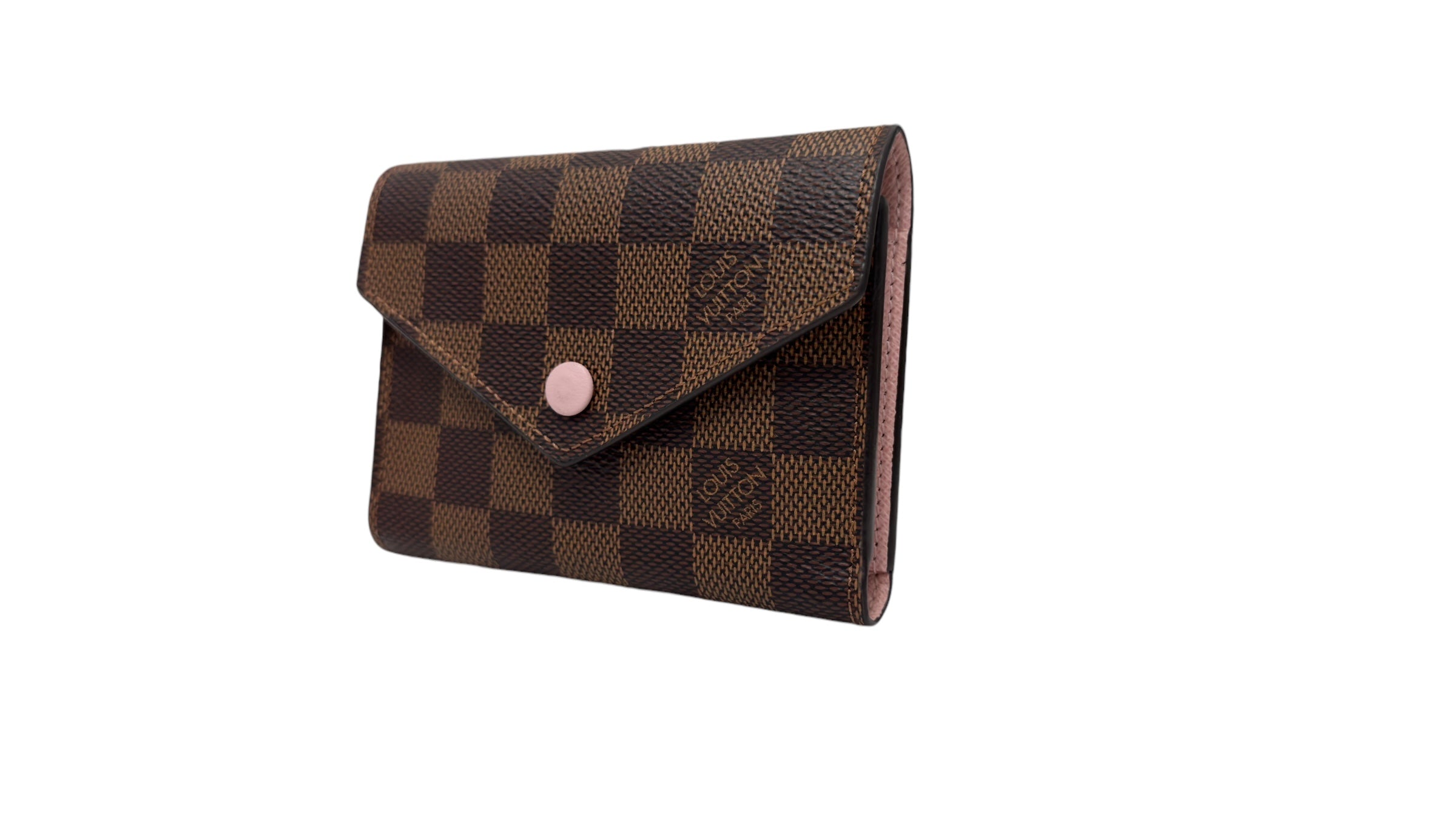 Louis Vuitton Victorine Wallet Monogram Rose Ballerine