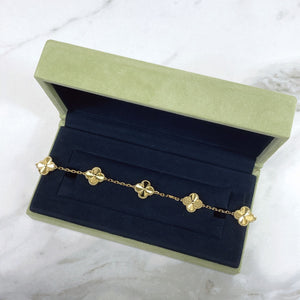 Van Cleef and Arpels Vintage Alhambra 5 Motifs Bracelet- Vca