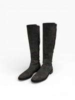 将图片加载到图库查看器，Stuart Weitzman 50/50 Greer City Knee-high Suede Boots Size 37.5
