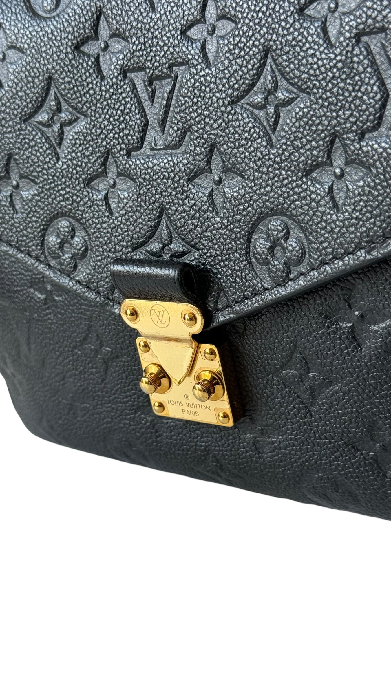 Louis Vuitton LV Pochette Metis Black Monogram Empreinte