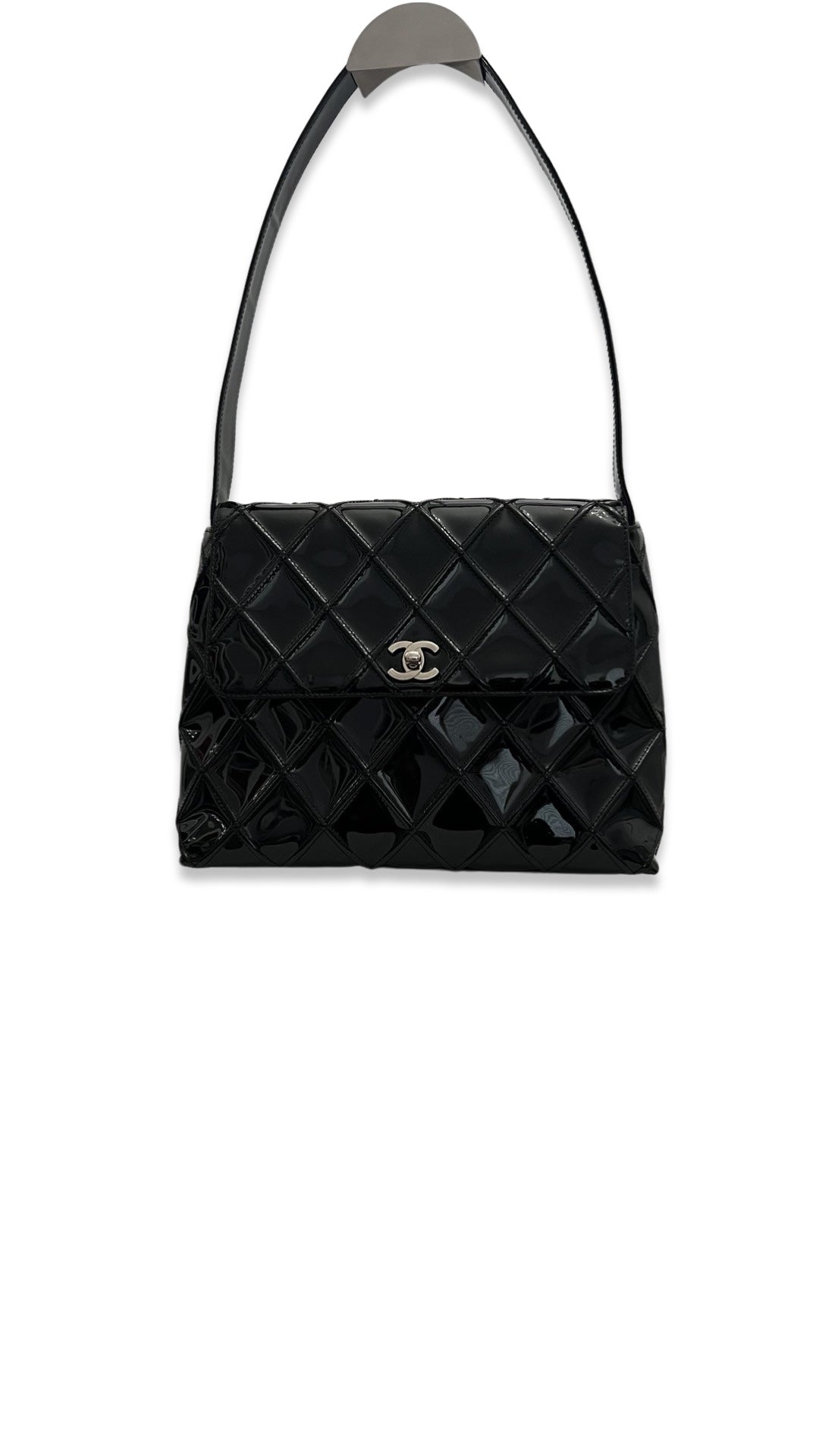 Chanel Vintage Diamond Stitched Shoulder Bag