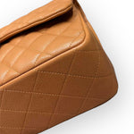 Load image into Gallery viewer, Chanel Timeless Classic Jumbo Double Flap Caramel Caviar Gold-tone Hardware
