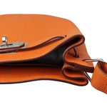 将图片加载到图库查看器，Hermes So Kelly 22 Togo Calfskin Orange SHW
