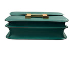 Load image into Gallery viewer, Hermes Constance 24	Malachite Epsom 24kt Gold-Plated Hardware Stamp A
