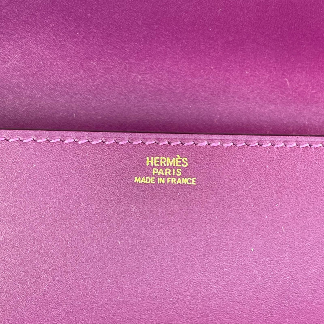 Hermes Medor Clutch 23 Tosca Swift Leather, 24kt Gold-Plated Hardware