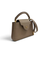Load image into Gallery viewer, Louis Vuitton LV Capucine BB Etoupe Gold-tone Hardware
