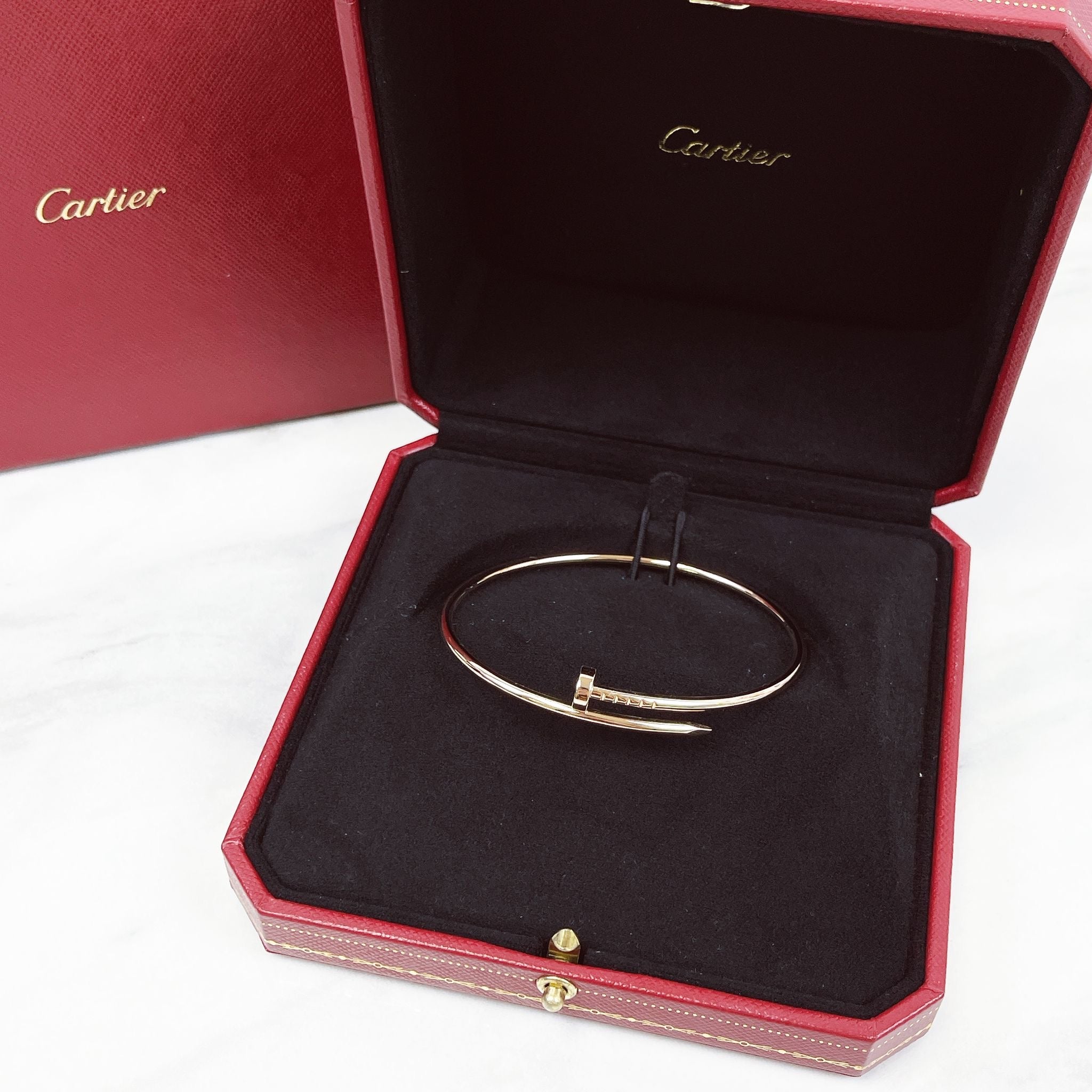 Cartier Juste Un Clou Bracelet, Small Model Rose Gold, JUC Size 19