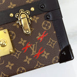 Load image into Gallery viewer, Louis Vuitton Petite Malle Trunk Bag Classic Monogram, Gold-tone Hardware
