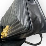 Load image into Gallery viewer, Chanel Leboy Old Medium Mixed Leather Chevron Gold-tone Hardware
