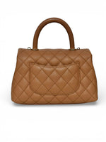 Charger l'image dans la galerie, Chanel Coco Handle Mini 21P Caramel Caviar Gold-tone Hardware
