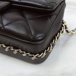 Load image into Gallery viewer, Chanel Precious Pearls Mini Flap Black Lambskin Light Gold-tone Hardware
