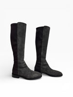 将图片加载到图库查看器，Stuart Weitzman 50/50 Greer City Knee-high Suede Boots Size 37.5
