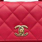 Load image into Gallery viewer, Chanel Business Affinity Small, Strawberry Red Grained Calfskin - Caviar, Gold-tone Hardware
