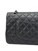 Load image into Gallery viewer, Chanel Timeless Classic Medium M/L Black Caviar Silver-tone Hardware

