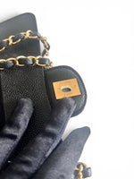 Charger l'image dans la galerie, Chanel Timeless Classic Small Black Caviar Gold-tone Hardware
