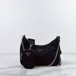 Load image into Gallery viewer, Prada 2005 Re-Edition Bag and Pouch
