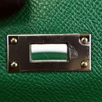 Charger l&#39;image dans la galerie, Hermes Kelly Sellier 32 Vert Vertigo Epsom Palladium Hardware
