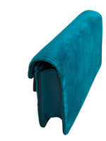 Load image into Gallery viewer, Gucci Dionysus Super Mini Peacock Velvet Crystal Embellished and Silver-tone Hardware
