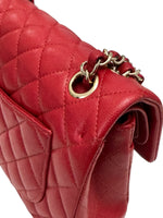 将图片加载到图库查看器，Chanel Timeless Classic Small 19B True Red Caviar Gold-tone Hardware
