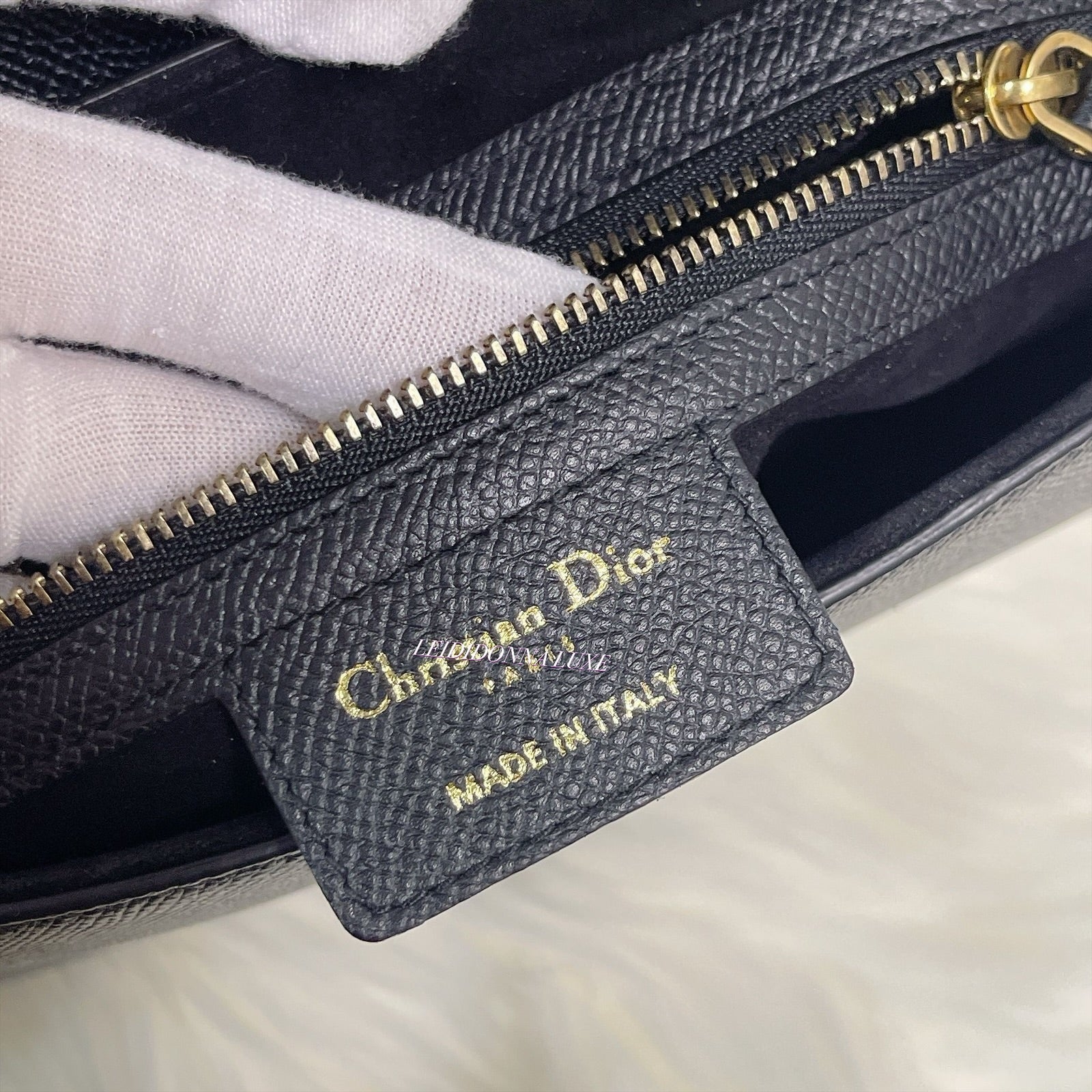 Christian Dior Montaigne 30, Blue Dior Oblique Jacquard Gold-tone Hardware