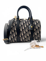 Load image into Gallery viewer, Dior Groove 25 Bag
Blue Dior Oblique Jacquard
