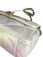 Load image into Gallery viewer, Chanel 19 Medium Iridescent White Lambskin Mixed Hardware
