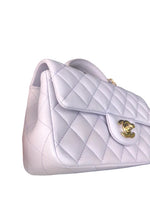 将图片加载到图库查看器，Chanel 21K Lilac Mini Top Handle Light Gold-tone Hardware
