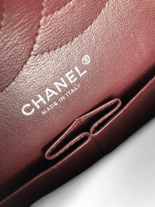 Chanel Timeless Classic Jumbo Black Caviar Silver-tone Hardware