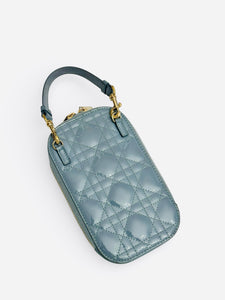 Christian Dior Lady Dior Call'in Dior Phone Holder - Cloud Blue