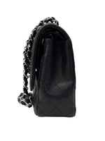 Load image into Gallery viewer, Chanel Timeless Classic Medium M/L Black Caviar Silver-tone Hardware
