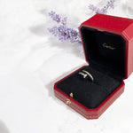 Load image into Gallery viewer, Cartier Classic Juste Un Clou Ring White Gold Size 54/6.5
