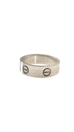 Charger l&#39;image dans la galerie, Cartier Classic Love Ring Size 55/7.25 White Gold
