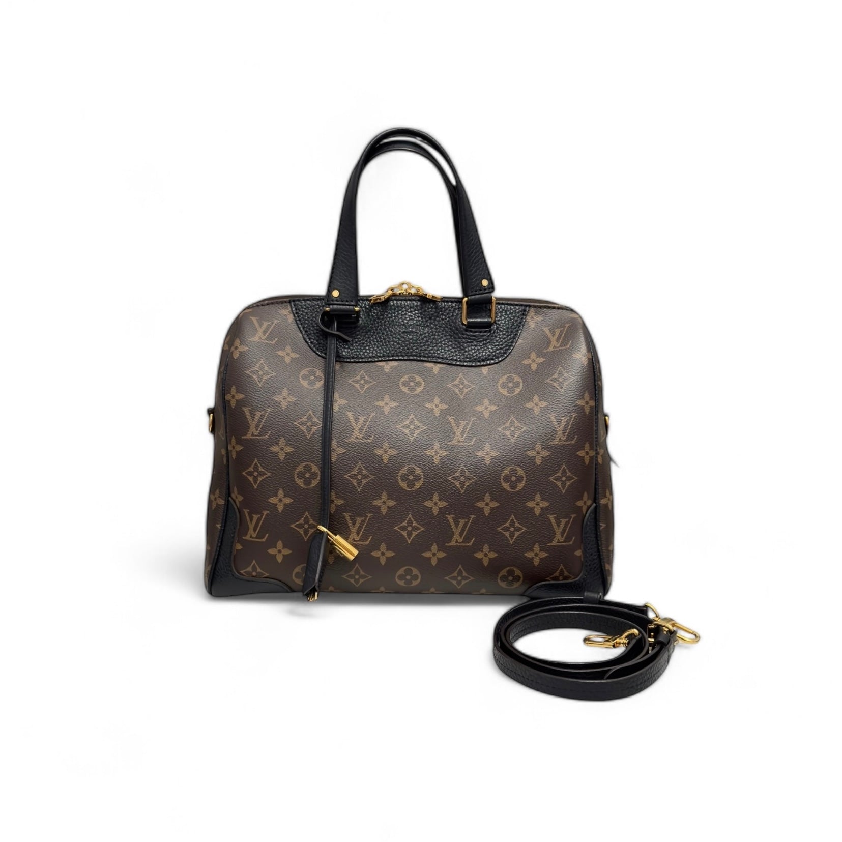 Louis Vuitton Retiro Monogram Noir Gold-tone Hardware