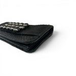 Load image into Gallery viewer, Chanel Python Crystal Beaded Minaudière Evening Clutch

