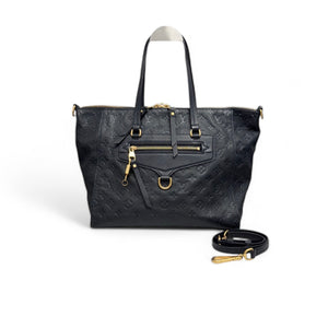 Louis Vuitton Lumineuse PM Navy Empreinte Gold-tone Hardware