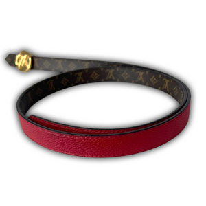 Louis vuitton cirle belt-reversible