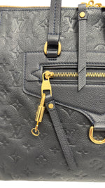 Load image into Gallery viewer, Louis Vuitton Lumineuse PM Navy Empreinte Gold-tone Hardware
