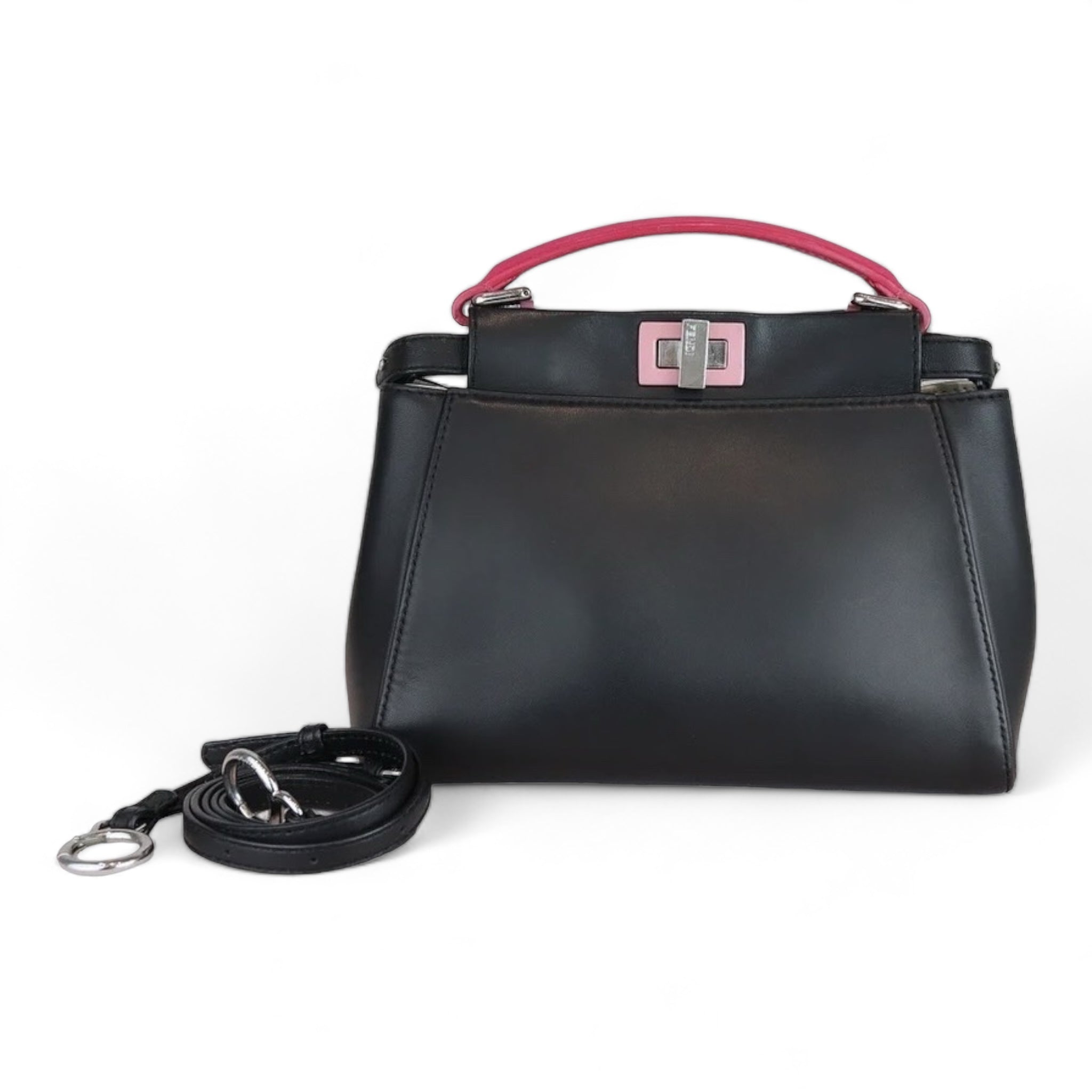 Fendi peekaboo mini red sale