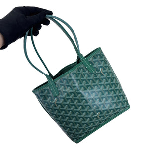 Goyard anjou reversible mini tote