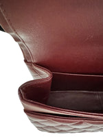 Load image into Gallery viewer, Chanel Timeless Classic Jumbo Burgundy Lambskin Gold-tone Hardware
