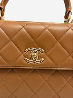 Load image into Gallery viewer, Chanel Trendy CC Small Caramel Lambskin Gold-tone Hardware
