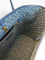 Charger l'image dans la galerie, Louis Vuitton LV Neverful MM, Monogram Denim/Epi Leather, Gold-tone Hardware
