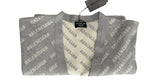 Charger l&#39;image dans la galerie, Balenciaga Allover Logo V- Neck Cardigan - Unisex Oversized Fit
